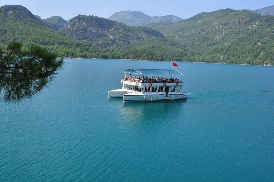 Antalya: Green Canyon Boat Trip with Lunch & Soft Drinks - Manavgat textile outlet stop: shopping time with a careful eye