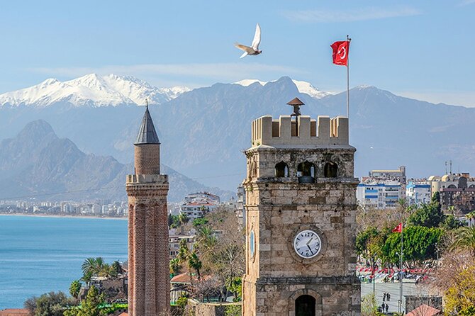 Antalya : Guided Old City Tour w/Cable Car&Waterfalls & Boat Trip - Old Town Bazaar Time: Shopping Opportunity and a Potential Trap