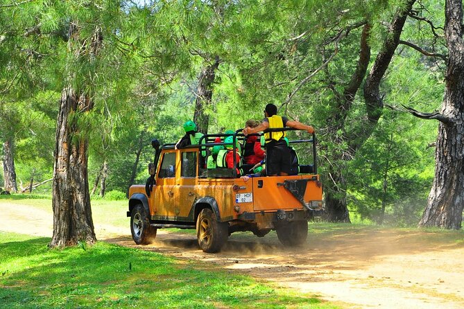 Antalya Jeep Safari Adventure with Lunch at Local Restaurant - Ucansu Waterfall and the Swim Stops Near Gebiz River
