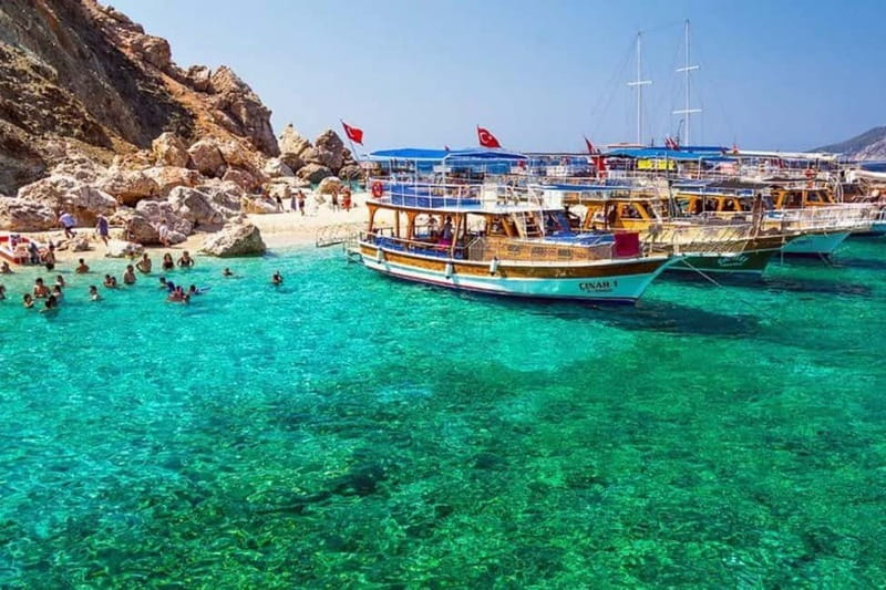 Antalya/Kemer: Adrasan Suluada Island Boat Tours with Lunch - Key highlights to know before you go