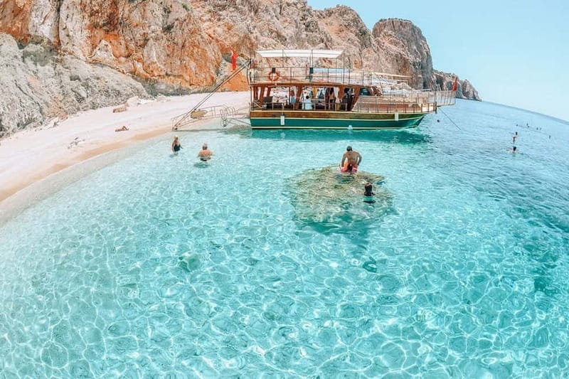 Antalya/Kemer: Adrasan Suluada Island Boat Tours with Lunch - Suluada Island swimming: the real reason most people come