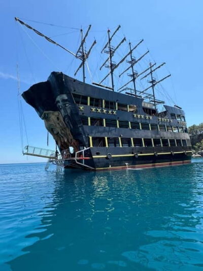 Antalya/Kemer: Boat Tour Visit Caves and Bays With Lunch