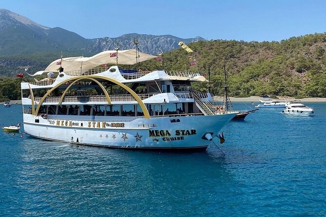 Antalya / Kemer : Mega Star Party Boat Trip w/ Lunch & Transfer - Foam Party, Music, and Kids-Approved Chaos