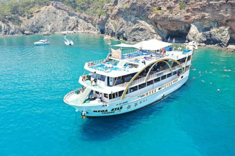 Antalya/Kemer Megastar Boat Trip w/Lunch & Hotel Pickup - Key things I’d circle before you go