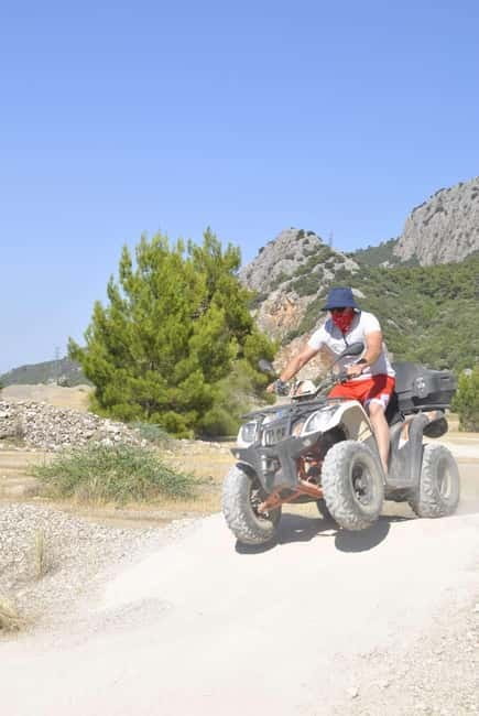 Antalya Kemer Merkez Transferli Quad Safari - Lara Beach area swim stop: the “why it’s worth it” moment