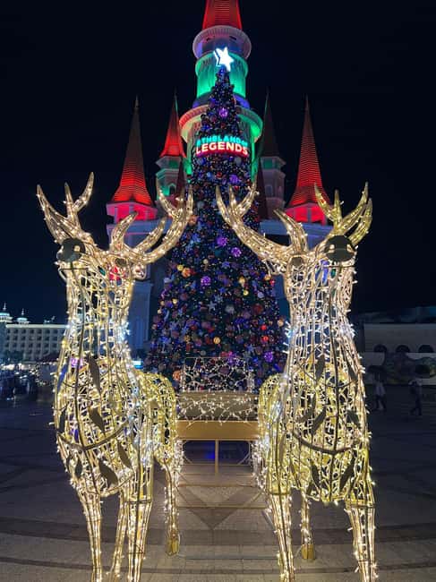 Antalya: Land of Legends Night Show Experience - The canal Boat Parade: the fairy-tale moment, plus day changes