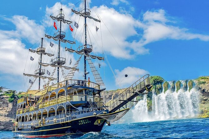 Antalya Lara Pirate Boat Trip w/Soft Drinks, Lunch & Pickup - Key things I’d circle before you go