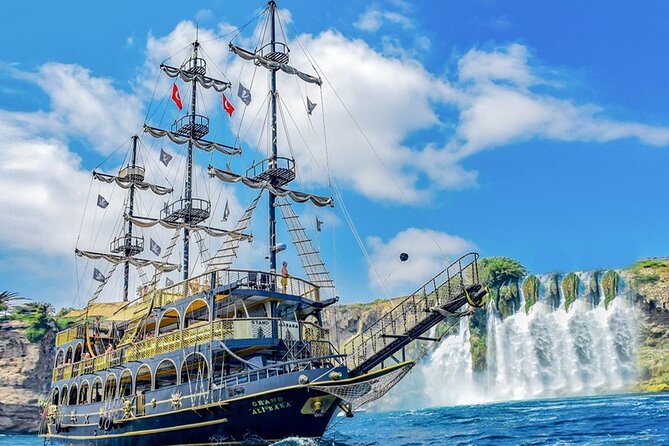 Antalya Lara Pirate Boat Trip w/Soft Drinks, Lunch & Pickup - Price, group size, and what kind of day you’re buying