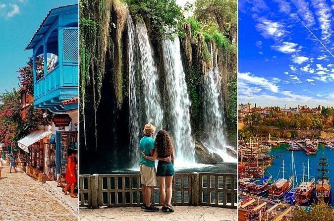 Antalya : Old City Tour w/Olympos Cable Car & Waterfalls & Boat - Kaleiçi Old Town orientation, Hadrian’s Gate, and your do-it-yourself time