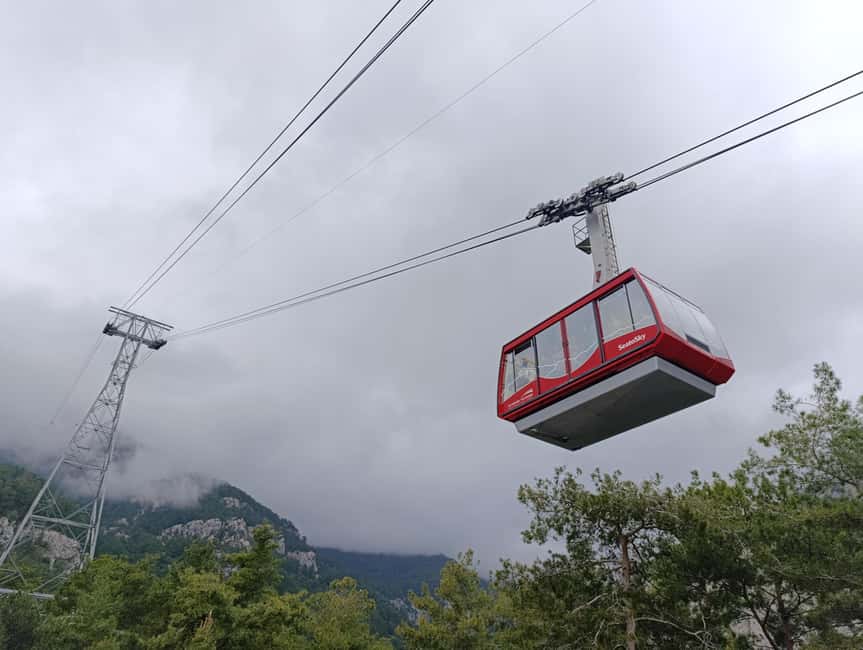 Antalya: Old City, Waterfalls cable/c & Boat Tour - Cable Car Option at Olympos: Worth It for Views, Manage Expectations for Timing