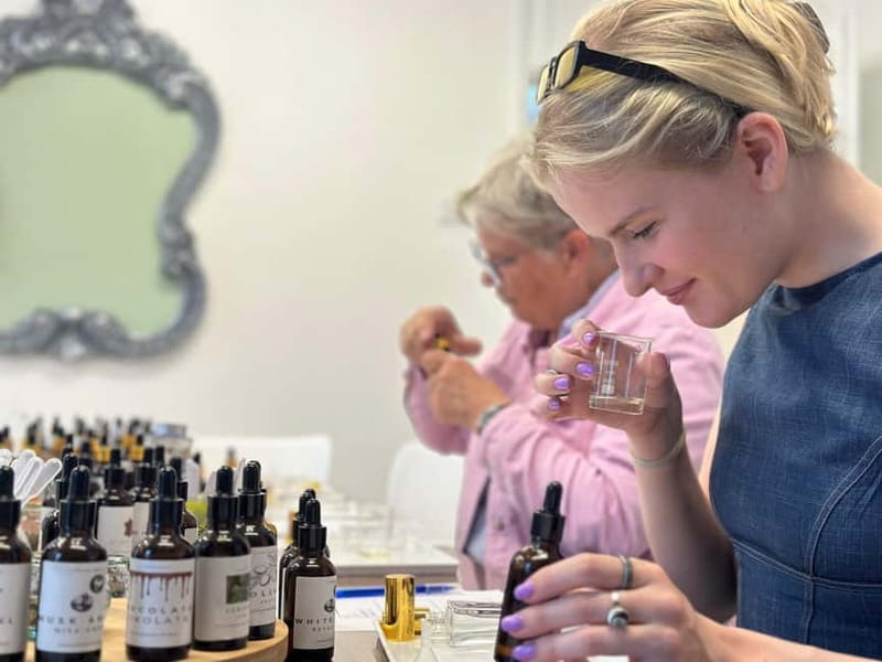 Antalya Old Town: Perfume Workshop Antalya with 100+Essences - Finding the workshop near Hadrian Gate, İsmet Paşa Tramp Station, and old town landmarks