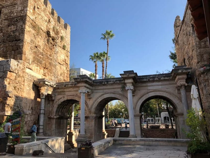 Antalya: Old Town Walking Tour with Dessert Tasting - Hadrian’s Gate and ancient city walls: seeing Antalya’s layers in one walk