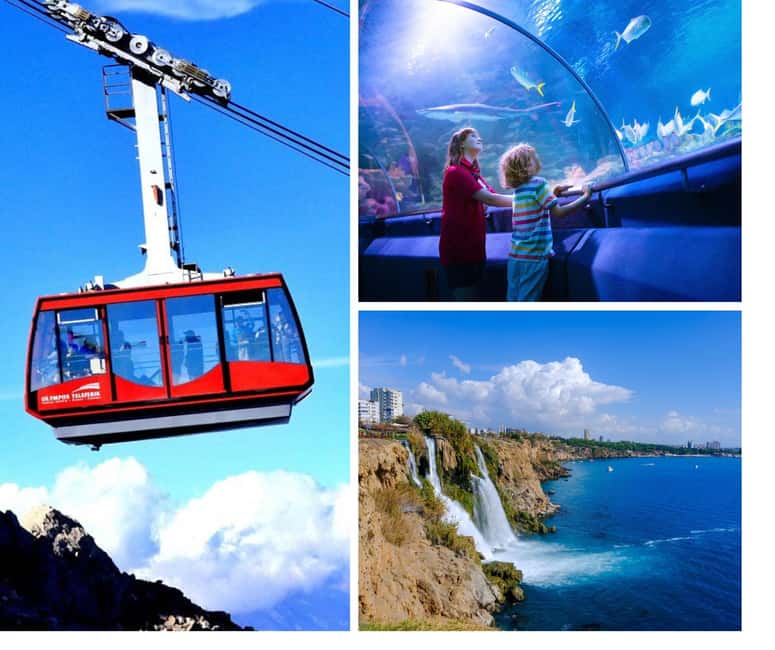 Antalya: Old Town with Aquarium or Cable Car & Waterfalls - Kaleiçi Old Town walk: Ottoman streets, Hadrian’s Gate, and room to wander