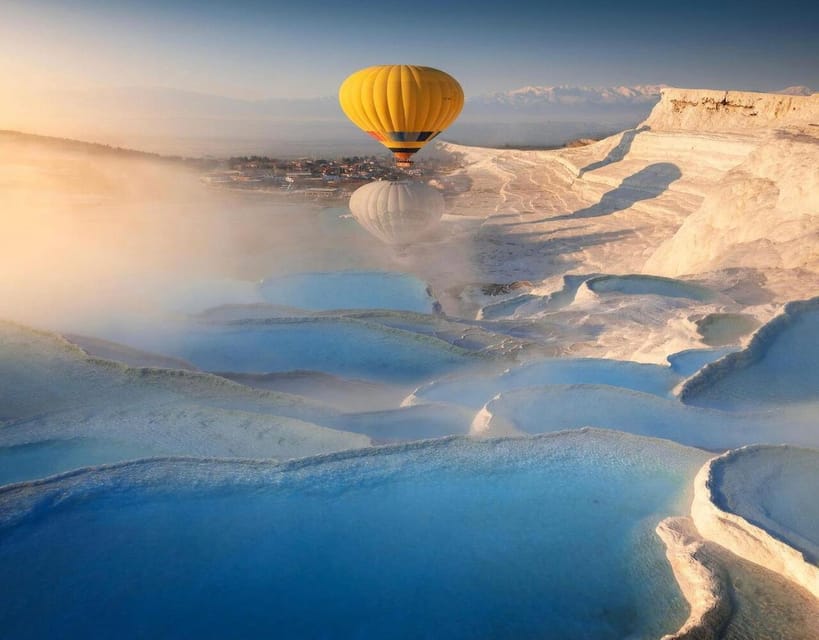 Antalya: Pamukkale Guided Tour With Optional Balloon Flight - Pamukkale’s white terraces: what to do with your feet and your photos