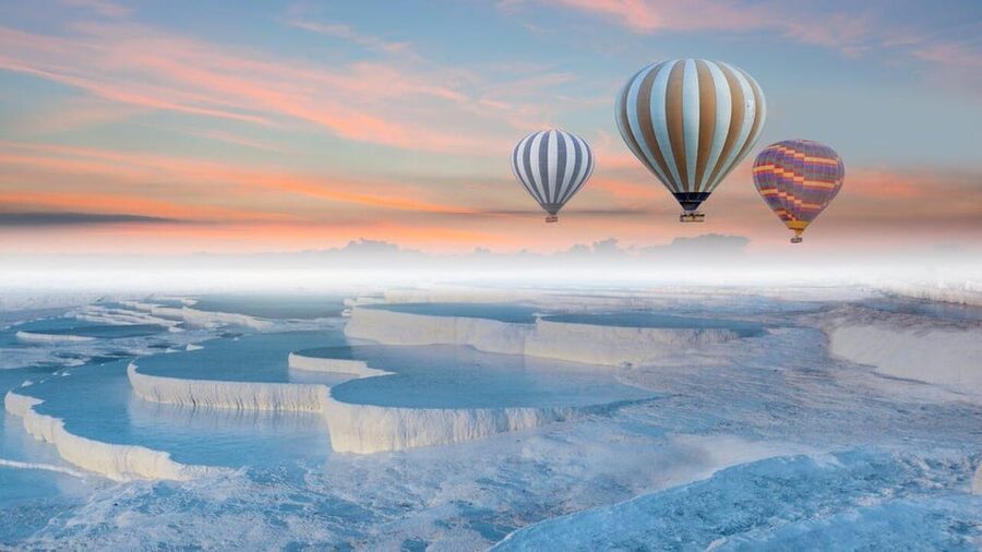 Antalya: Pamukkale Guided Tour With Optional Balloon Flight - Should weather threaten the balloon, what happens to your day