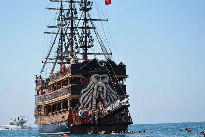 Antalya Pirate Boat Tour with Lunch & Free Soft Drinks - Onboard Entertainment: Pirate Games, Music, and the 1-Hour Foam Party