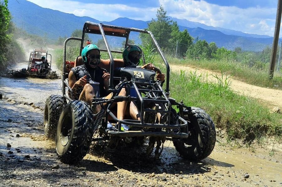 Antalya: Private Rafting, Zipline, Quad or Buggy w/ Lunch - Zipline: a nerve test with safety guidance and big views