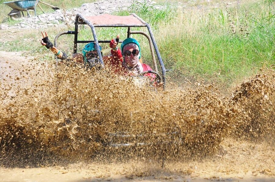 Antalya: Private Rafting, Zipline, Quad or Buggy w/ Lunch - Lunch by the river: your reset button in a long day