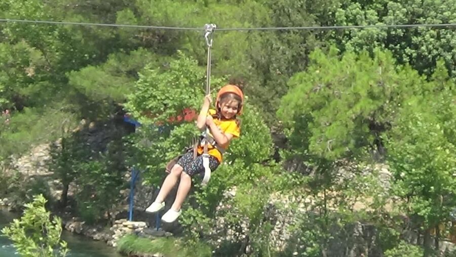 Antalya:Rafting,Jeep&Buggy Safari,Zipline,Lunch wCanyonVisit - 600 m Zipline Over Forest: The Best Break Between Splashes