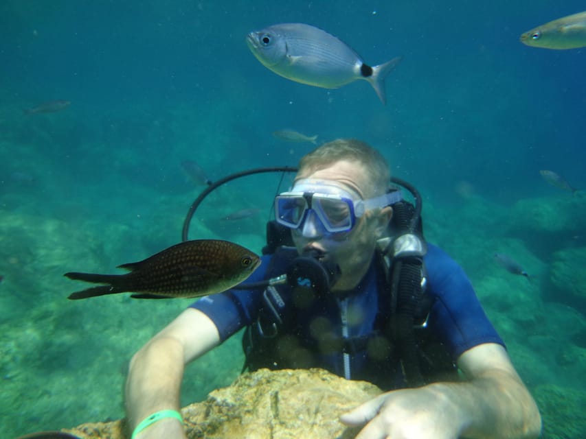 Antalya Scuba Diving Tour, With Lunch & Return Transfers - Swimming break and basics for non-swimmers