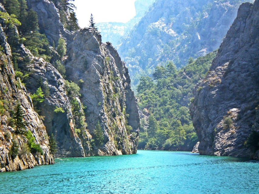 Antalya/Side: Green Canyon Full-Day Boat Tour Lunch &Drinks - Green Canyon Cruise: Deck Time, Wildlife Spotting, and a Few Still Moments