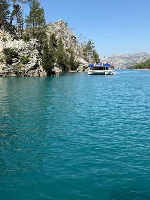 Antalya/Side: Green Canyon Full-Day Boat Tour Lunch &Drinks - Soft Drinks Only: Staying Hydrated Without Surprises