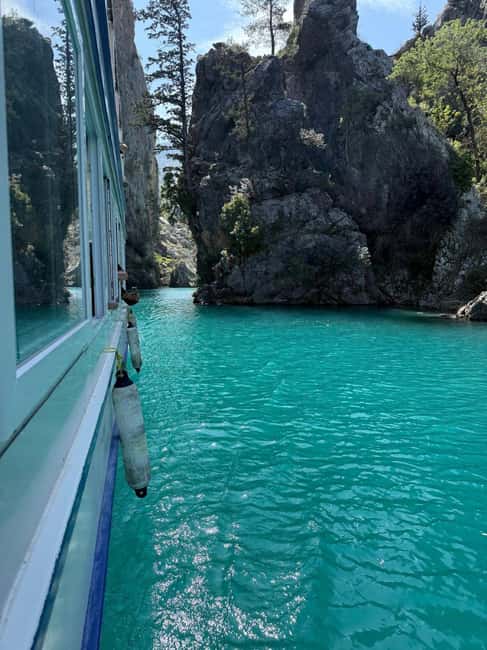Antalya/Side: Green Canyon Full-Day Boat Tour Lunch &Drinks - Photo and Comfort Reality: Enjoy the Moment, Then Move