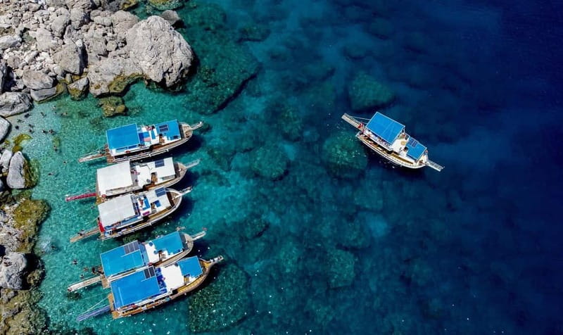 Antalya: Suluada Island Boat Trip with Lunch & Hotel Pickup - Suluada Island stop: 2 hours for swimming, photos, and beach time