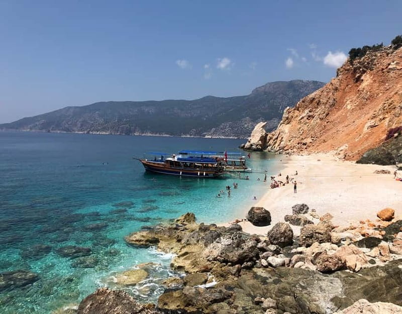 Antalya: Suluada Island Boat Trip with Lunch & Hotel Pickup - Hidden bay: the second swimming break where the pace slows down