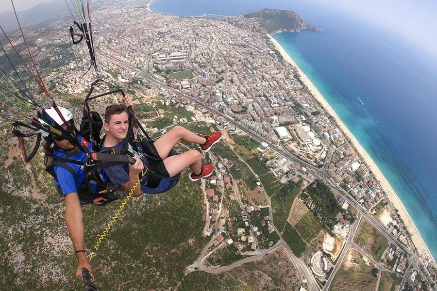 Antalya: Tandem Paragliding Experience with Transfer - Pickup and transfer: how Side-area guests get there