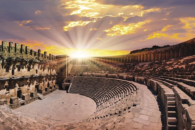 Antalya Tour To Perge Aspendos And Side With Manavgat Waterfall - Perge Antik Kenti: Roman city planning you can actually see