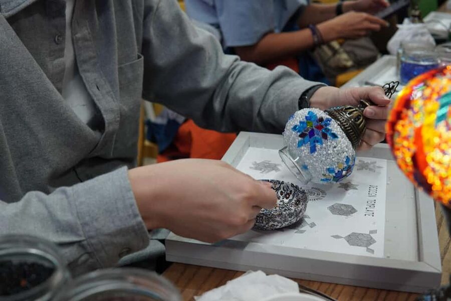 Antalya: Traditional Mosaic Lamp Workshop - A Glowing Break - The 2-hour flow: how your lamp comes together