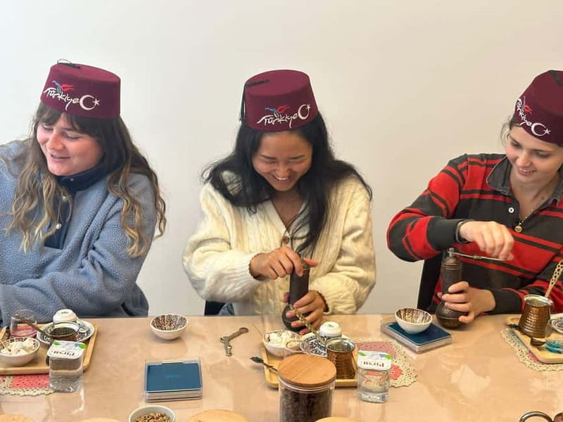 Antalya:Turkish Coffee Workshop + Fortune Telling + Gift Set - The Gift Set: Turkish Delight Plus a Coffee Souvenir