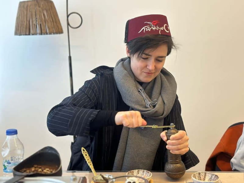 Antalya:Turkish Coffee Workshop + Fortune Telling + Gift Set - Entering the Workshop Room: Small Group Energy and Clear Guidance