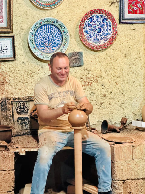 Avanos: Pottery Workshop with Clay Making Experience - The workshop shop experience: seeing finished ceramics and buying without pressure
