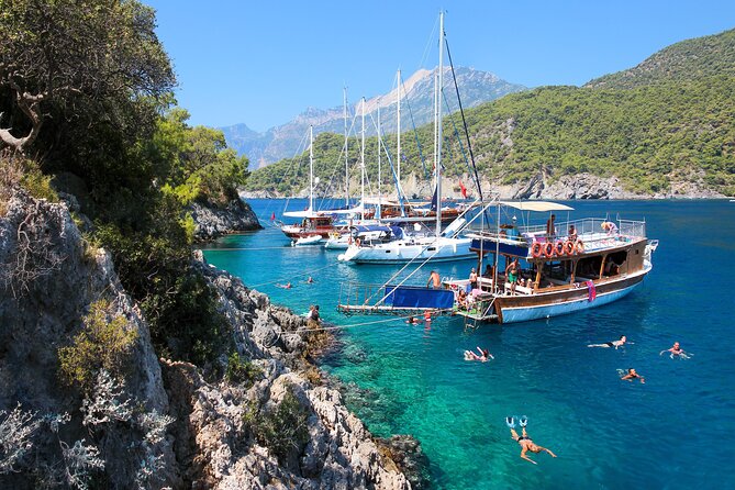 Blue Lagoon, Butterfly Valley and Oludeniz Islands Boat Trip - Camel Beach: lunch, warm shallow water, and optional camel time