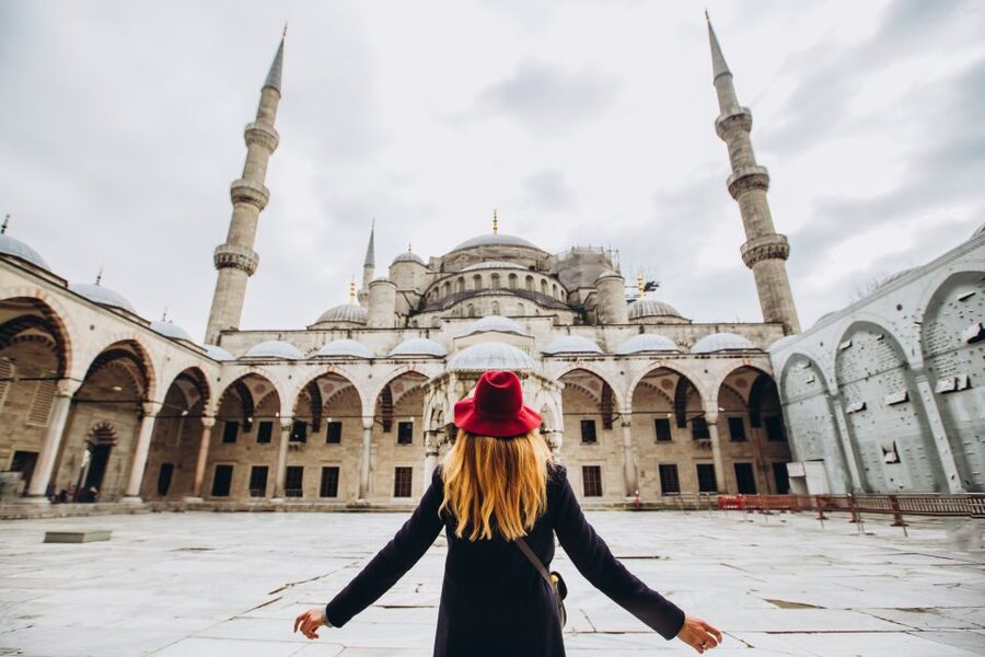 Blue Mosque: Art and Symbolism Guided Group Walking Tour - Meeting at German Fountain, then stepping inside