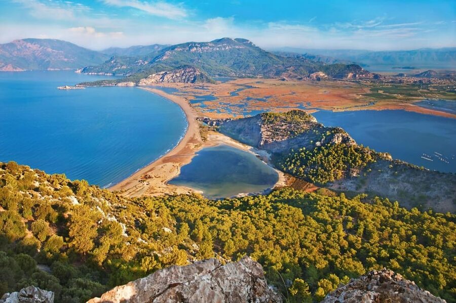 Bodrum: Dalyan Mud Baths & Iztuzu Beach Day Trip with Lunch - Caunos Rock-Cut Tombs: Ancient Kings in a Dramatic Setting