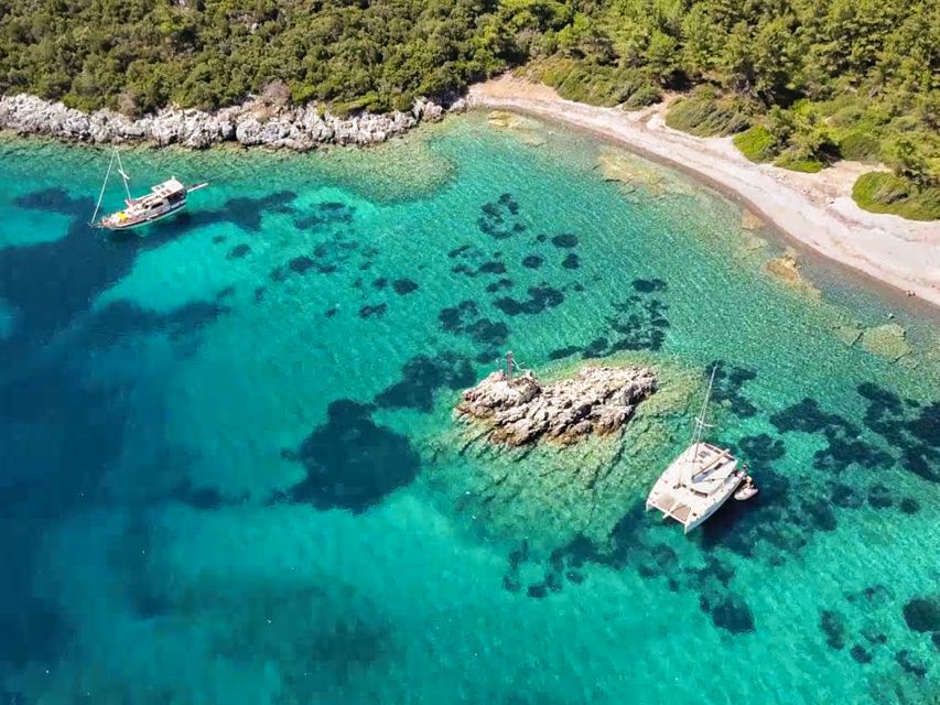 Bodrum: Orak Island Boat Tour with Swim Stops and Lunch - Getting aboard in Bodrum: pickup options and the port meet-up
