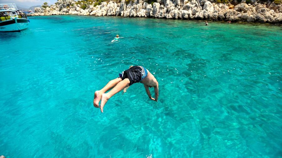 Bodrum: Orak Island Boat Tour with Swim Stops and Lunch - Tavşan Burnu: the calm end to a day at sea