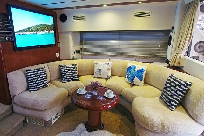Bodrum Private Motor-Yacht Tour With Lunch For 6 Hours - Included gear and what you can do in each bay