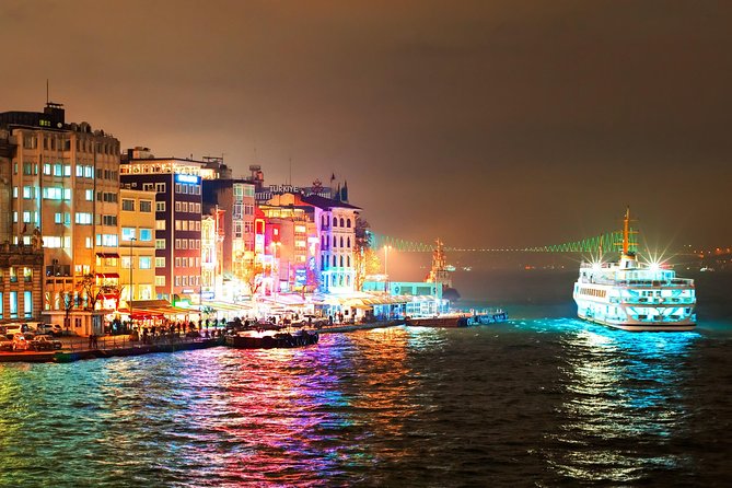 Bosphorus Dinner Cruise with Folk Dance and Live Performances - The bridges moment: Bosphorus Bridge and Fatih Sultan Mehmet Bridge
