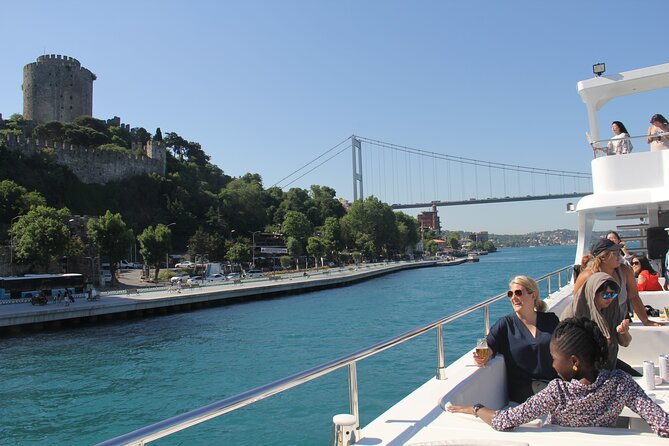 Bosphorus Luxury Lunch Cruise & Black Sea Swimming Experience - Passing historic fortresses and royal summer stops without the walking headache