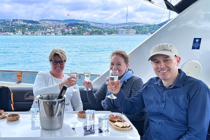 Bosphorus Yacht Cruise with Stopover on the Asian Side - (Morning or Afternoon) - The Route Idea: You See Istanbul’s Famous Waterline Fast