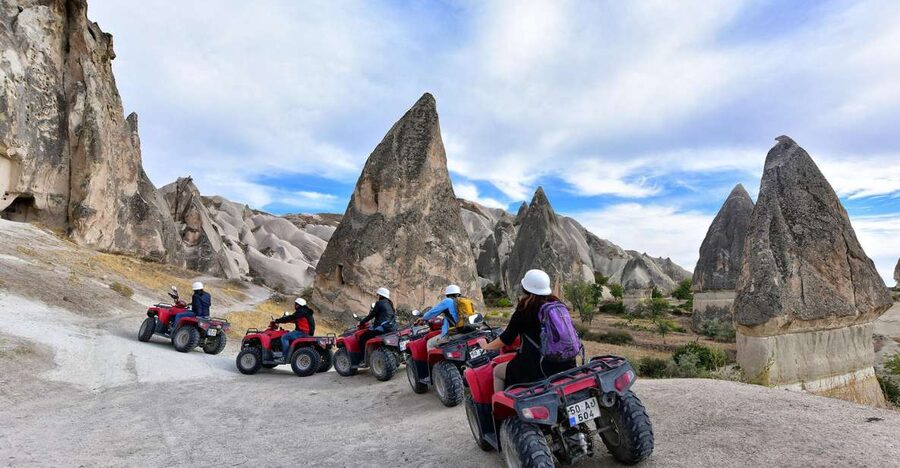Cappadocia Atv Sunset Tour Ride - Love Valley: Where the Rocks Steal the Show