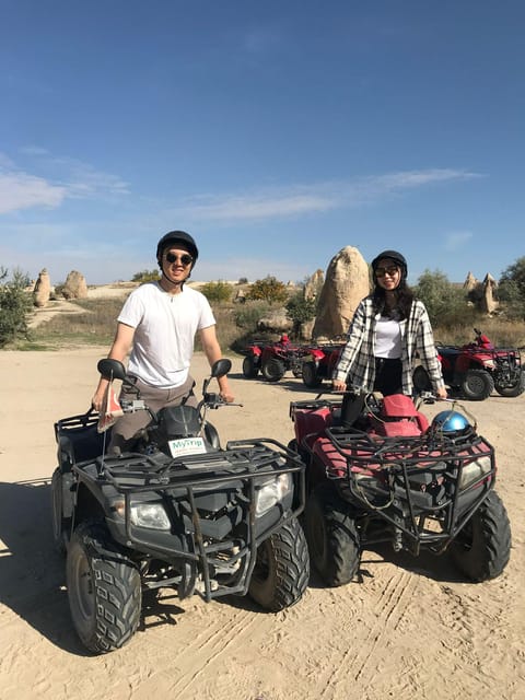CAPPADOCIA ATV TOUR - Stop-by-Stop: Rose, Red, Swords, Love, Plus Girls Monastery