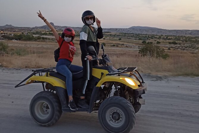 Cappadocia ATV Tour / Quad-Bike Safari / Sunset or Day time - Love Valley at sunset: mushroom rocks and the best stop of the day