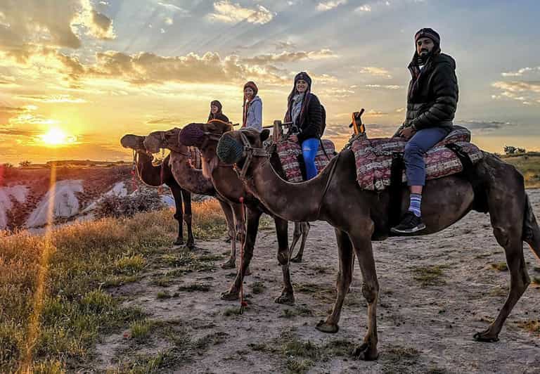 Cappadocia: Camel Safari - Meskenler Valley camel routes and the Red and Rose Valley angle