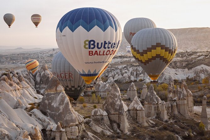 Cappadocia Hot Air Balloons or Kelebek Flight - Stop 1 at Butterfly Balloons: Check-In, Ticket Info, and Light Breakfast