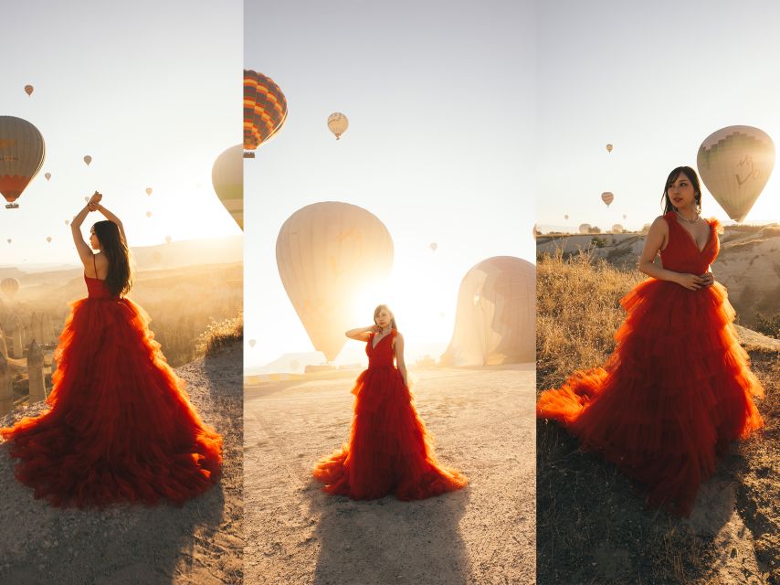 Cappadocia: Photo Shooting With Flying Dresses - Key things that make this Cappadocia flying-dress shoot special